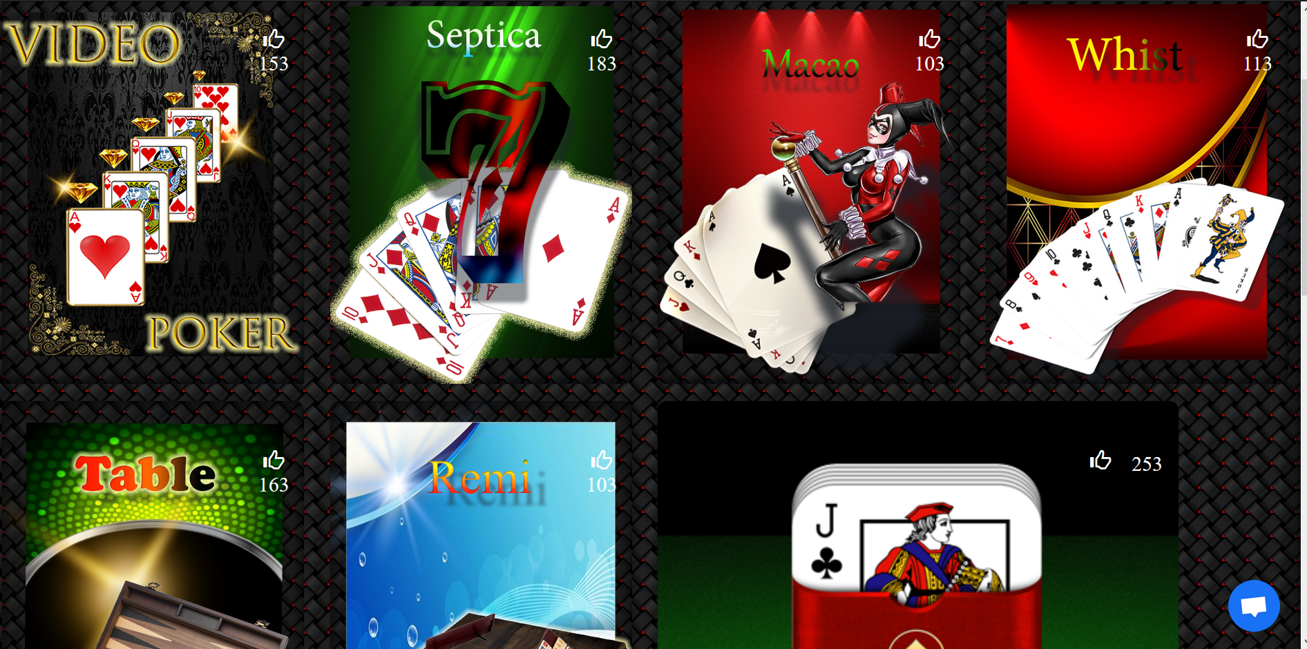 Jocuri Online Table Macao Whist Septica Videopoker Slots Remi Table